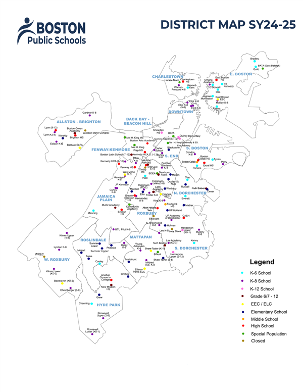 BPS District Map SY24-25