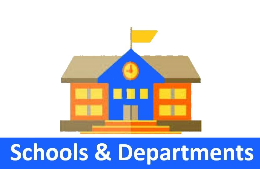 Schools & Departments 