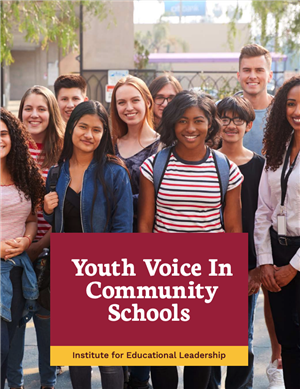 Cover of Youth Voice In Community Schools
